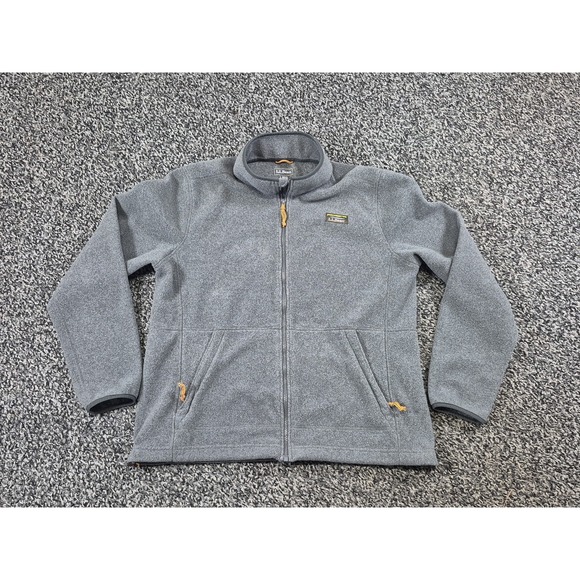L.L. Bean Other - LL Bean Jacket Men's L Mountain Classic Fleece Full Zip Pockets‎ Outdoor 504674